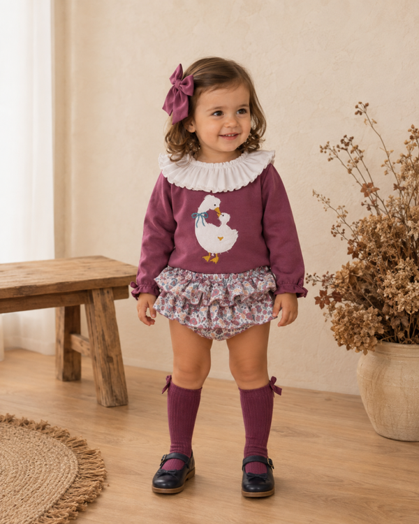 Conjunto patita braguita