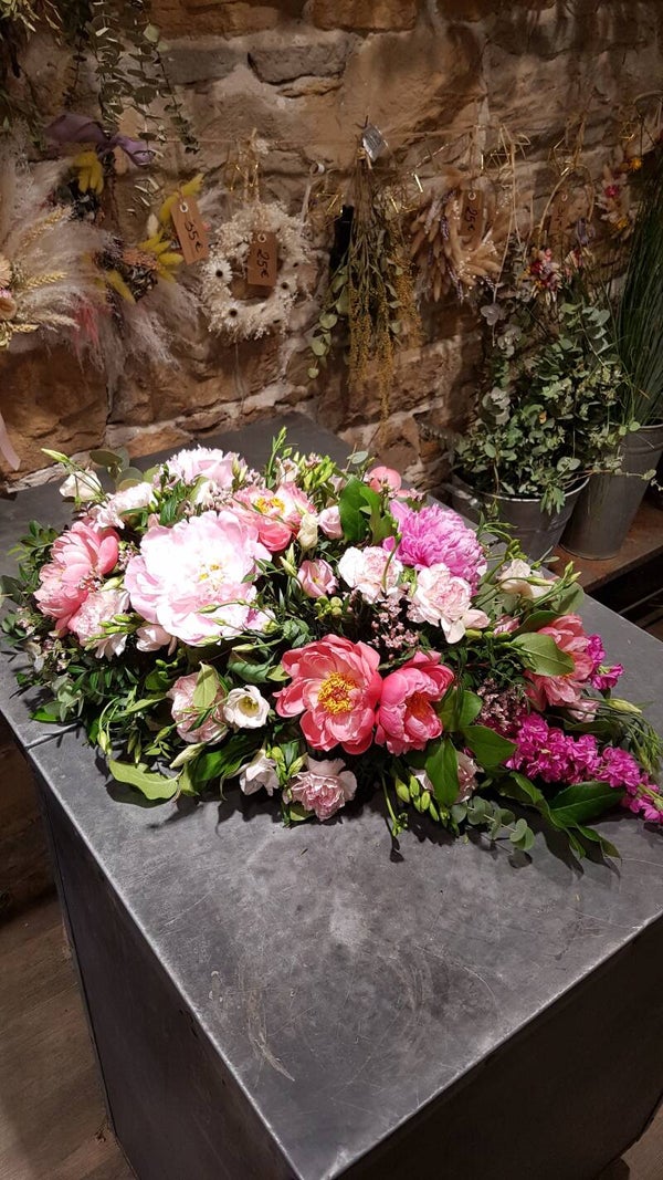 Gerbe de fleurs - deuil