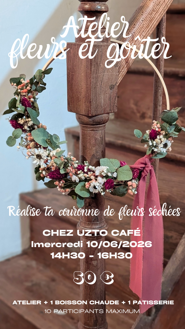 Atelier Fleurs & goûter