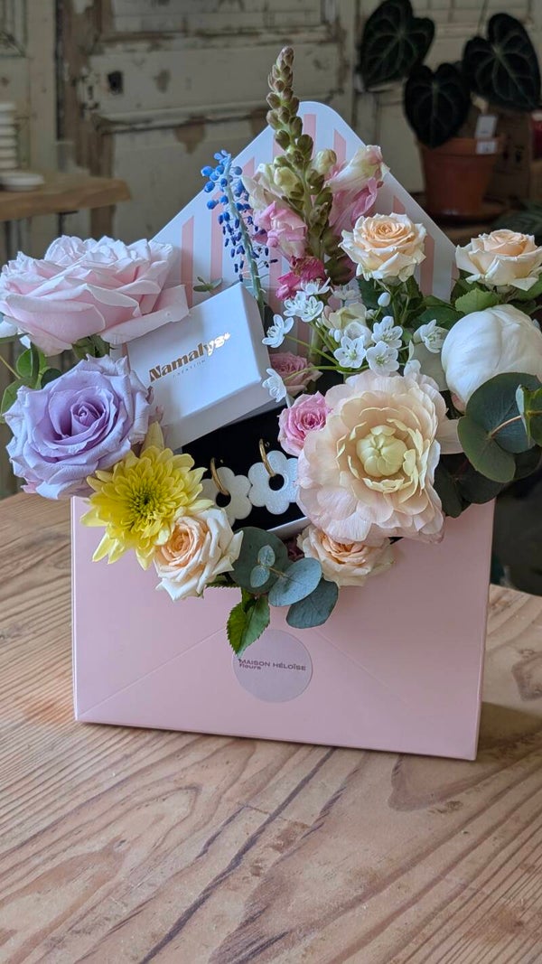 Coffret - Fête des mères *Fleurs & Boucles d'oreilles*