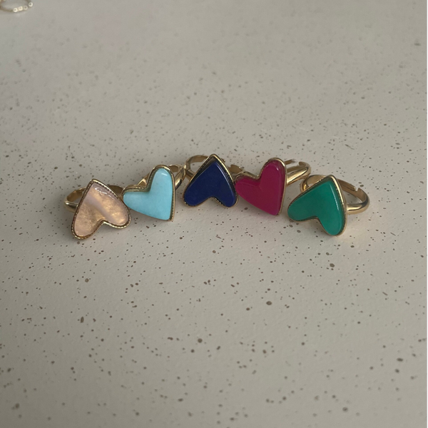 Ring Hart in kleur