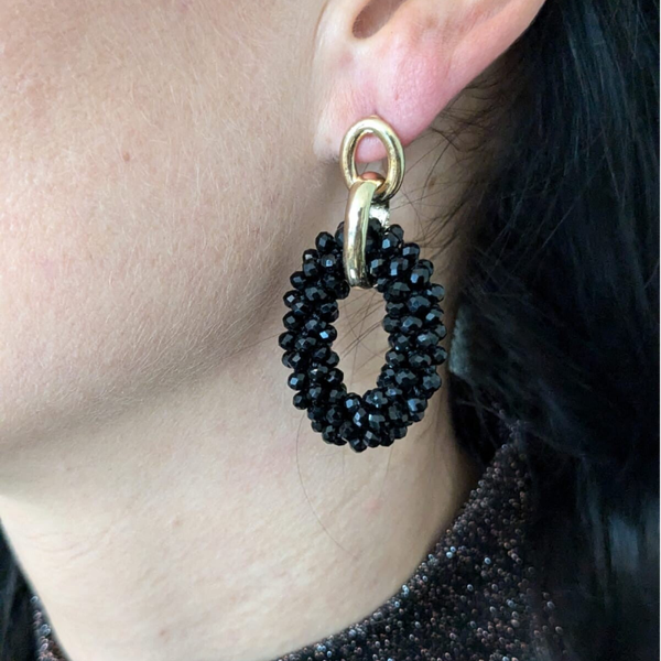 Oorbellen Black