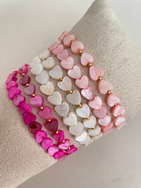 Armband hartjes