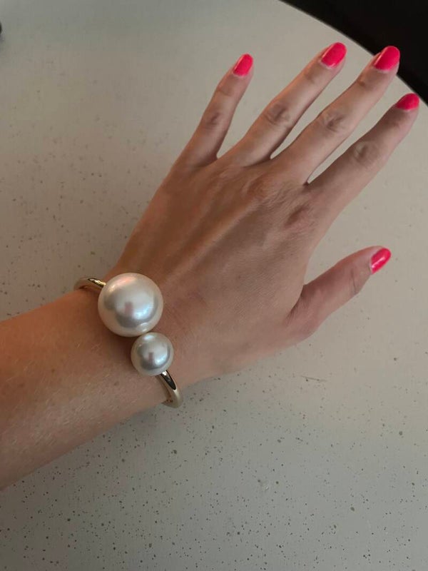 Parel Bangle Goud