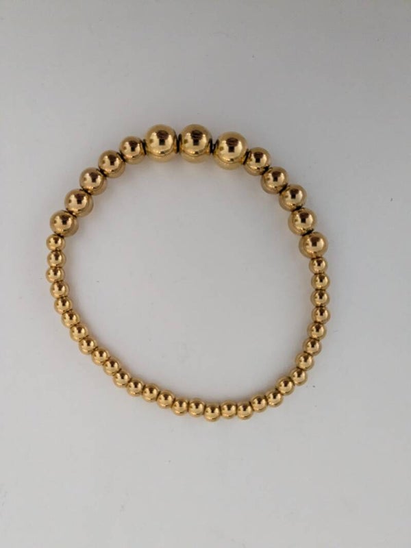 Gouden armband mix