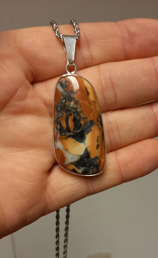 Maligano Jaspis in zilver