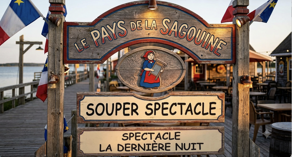 Souper et Spectacle au Pays de la Sagouine- Voyage d'un jour- 27 août 2026