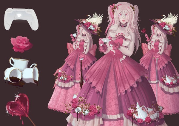 Extreme vtuber art package