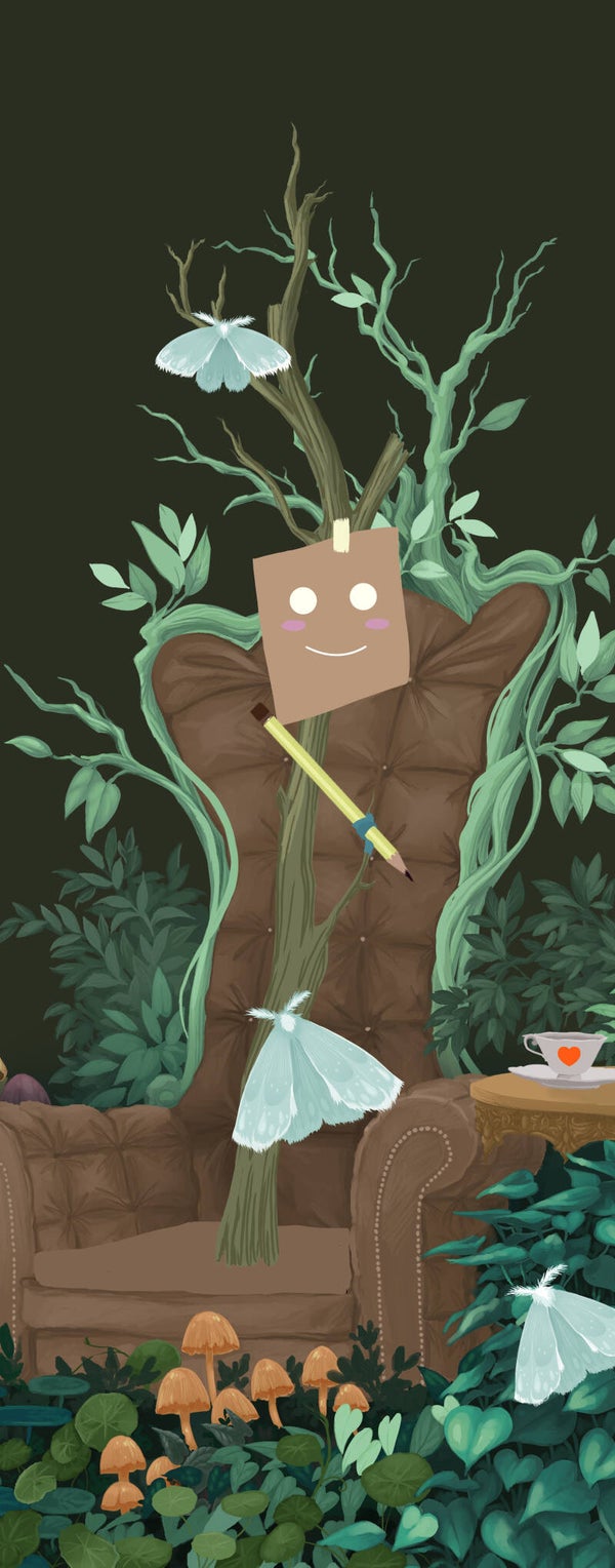 A simple funny vtuber art