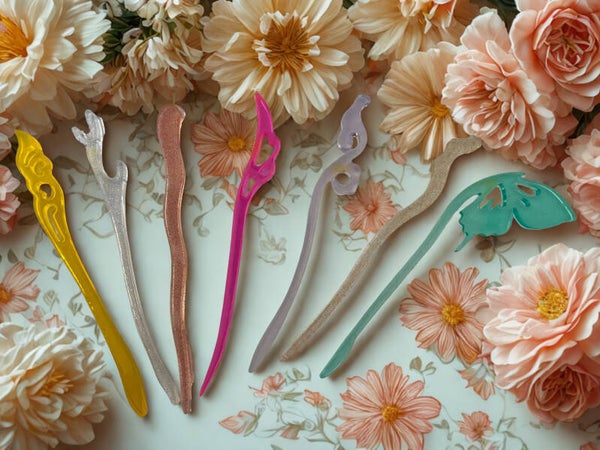 Japanese Style Hair Pins and Clasps