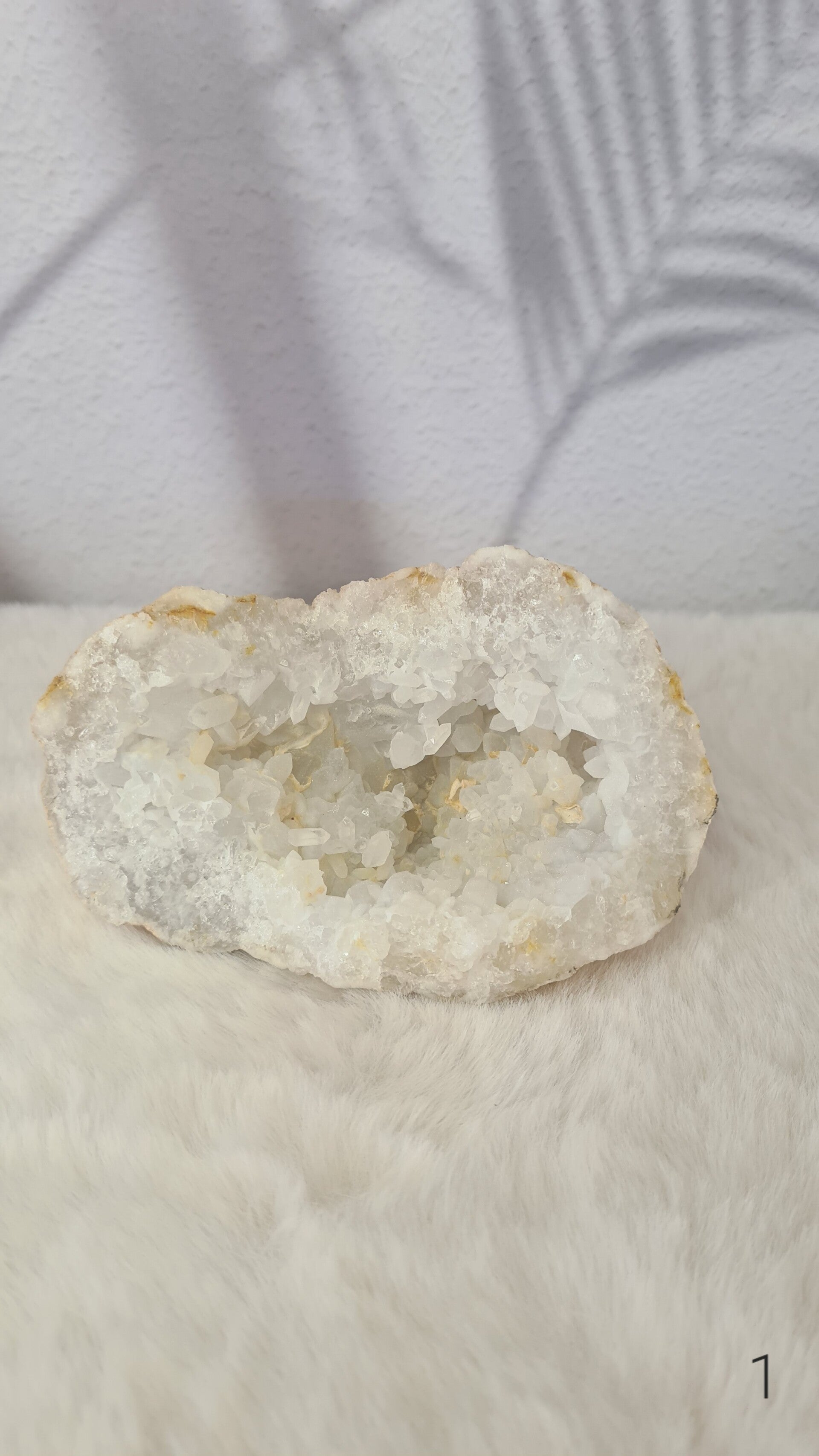Bergkristal geode nr 1