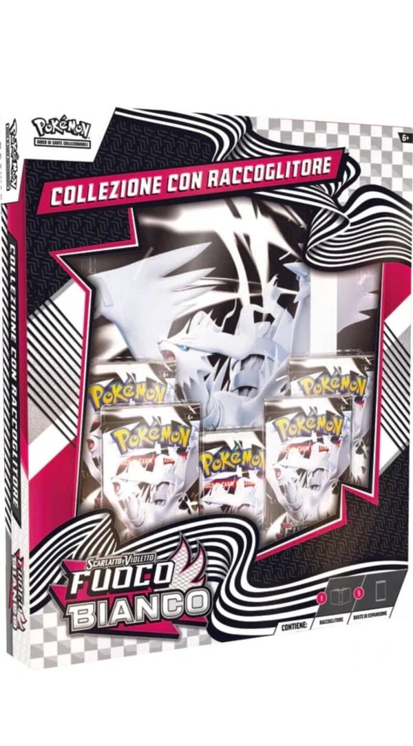 Collezione con raccoglitore Fuoco bianco