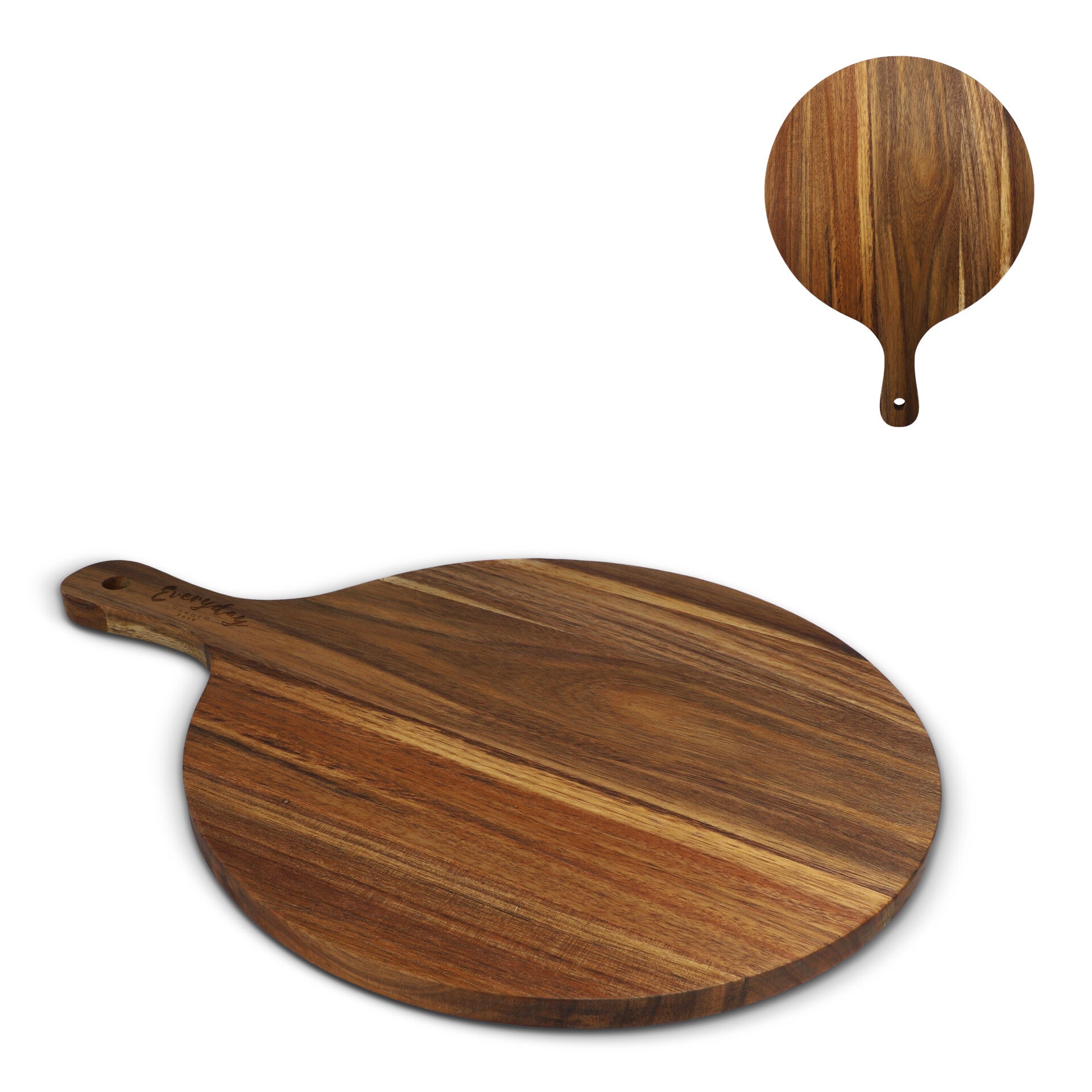 InSideOut Houten serveer plank rond, 31.5cm