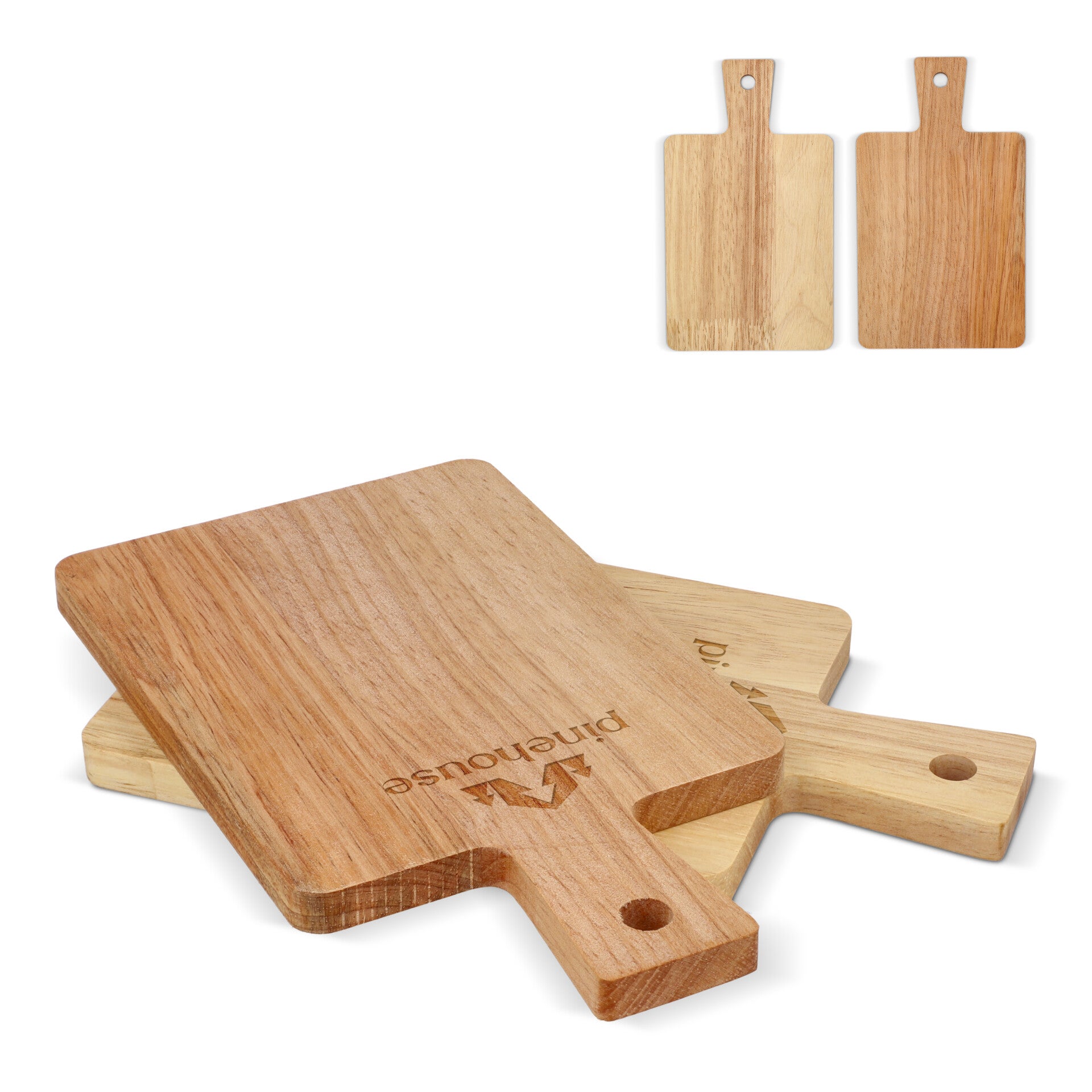 InSideOut set van 2 houten Tapas serveerplankjes