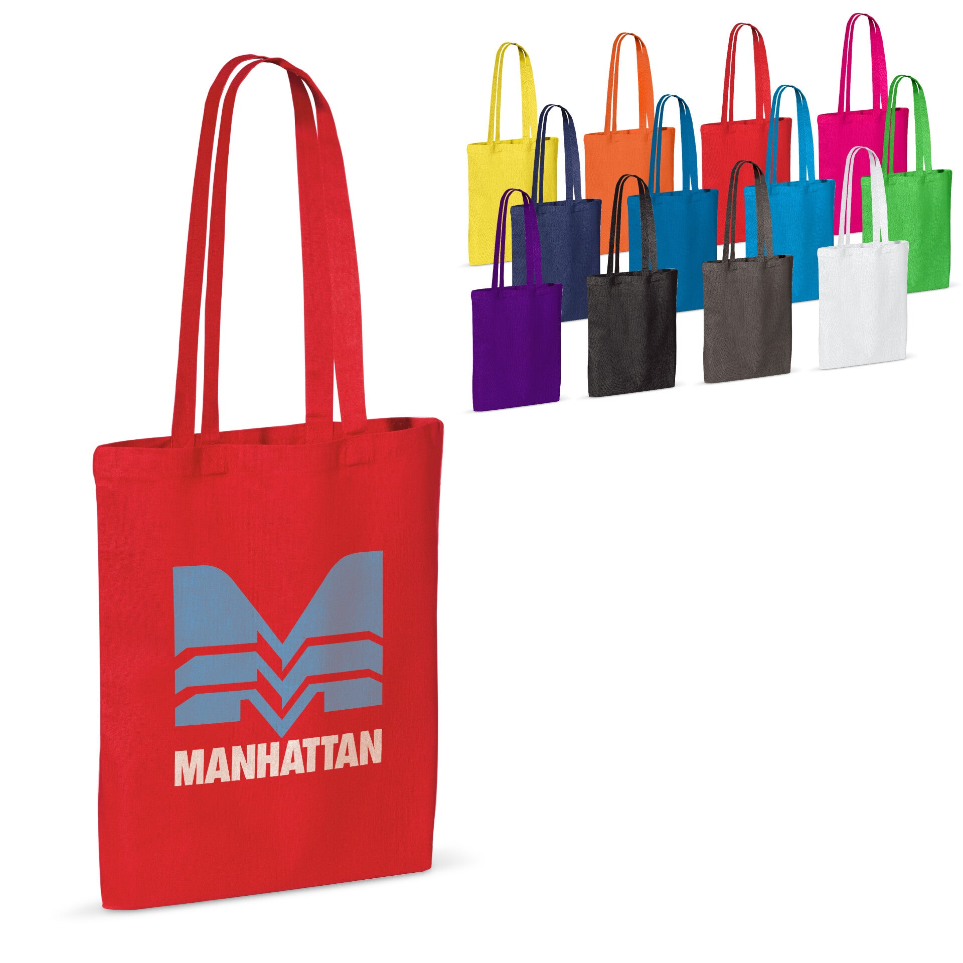 Schoudertas katoen OEKO-TEX® 140g/m² 38x42cm