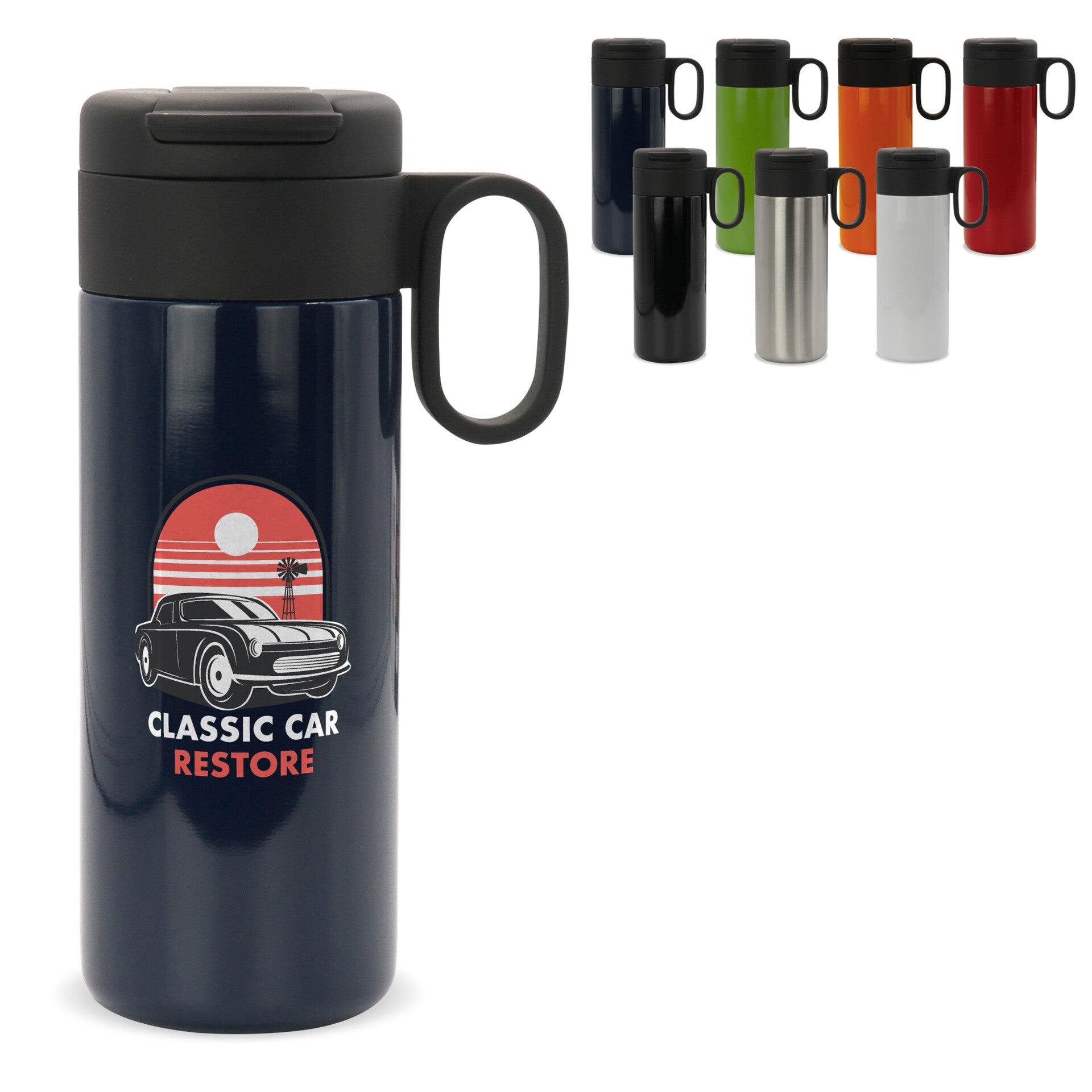 Thermofles Flow met handvat 400ml