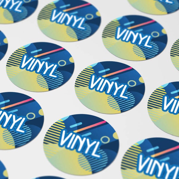 Vinyl Sticker Rond