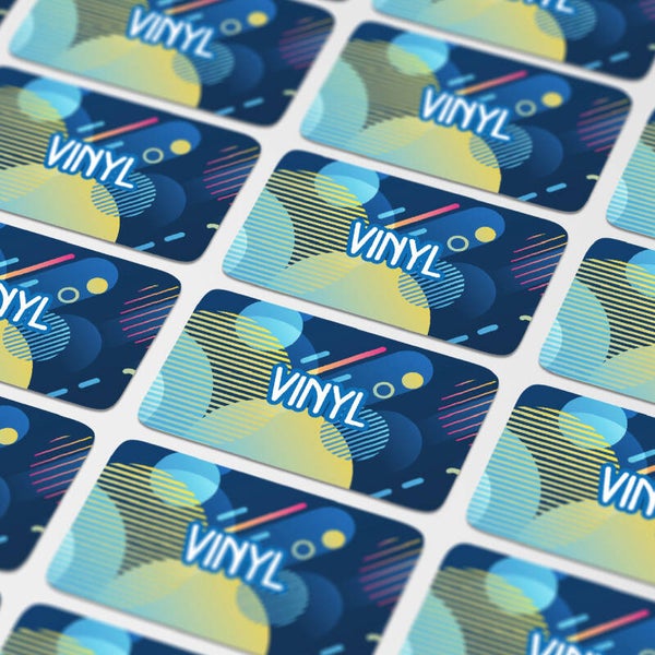 Vinyl Sticker Rechthoek