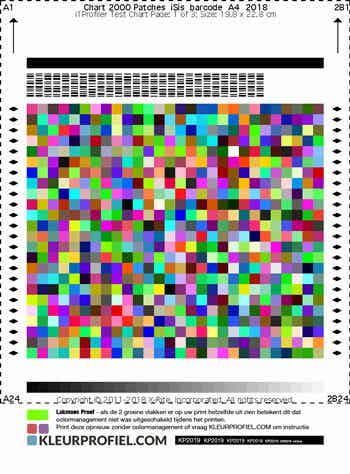 LASERPROFIEL 2000 PATCHES RGB