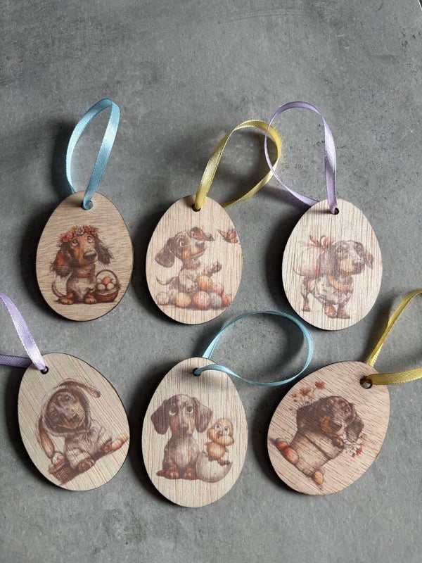 set 1 en set 2 12 hangers Pasen