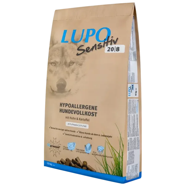 LUPO Sensitiv 20/8 – Hypoallergen & Getreidefrei