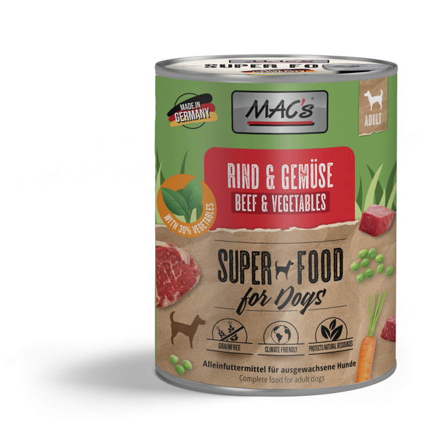 MAC´s Dog Rind & Gemüse