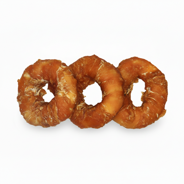 Donut mit Hänchenfilet– Kausnack für Hunde
