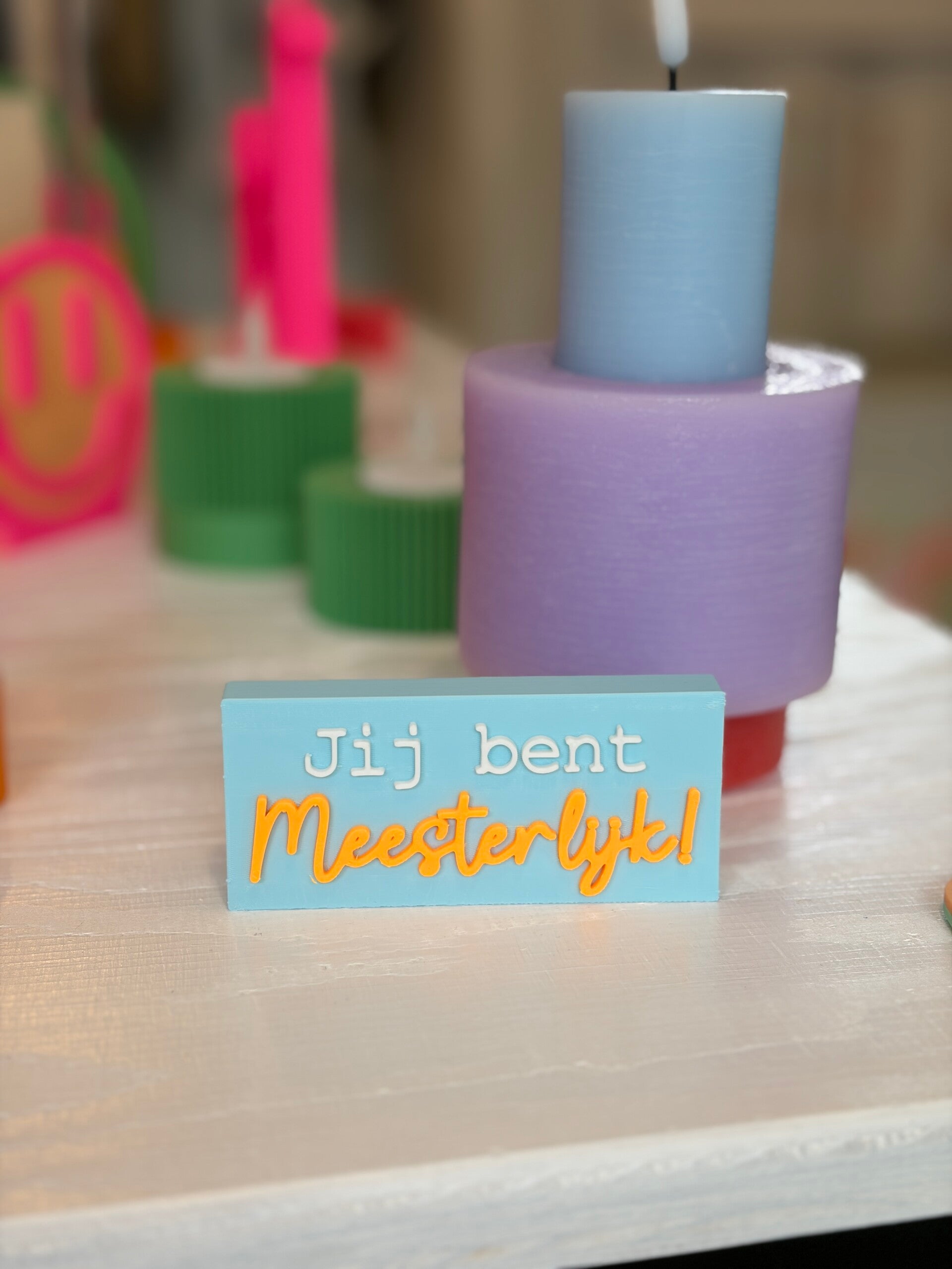 Wordblock Jij bent Meesterlijk