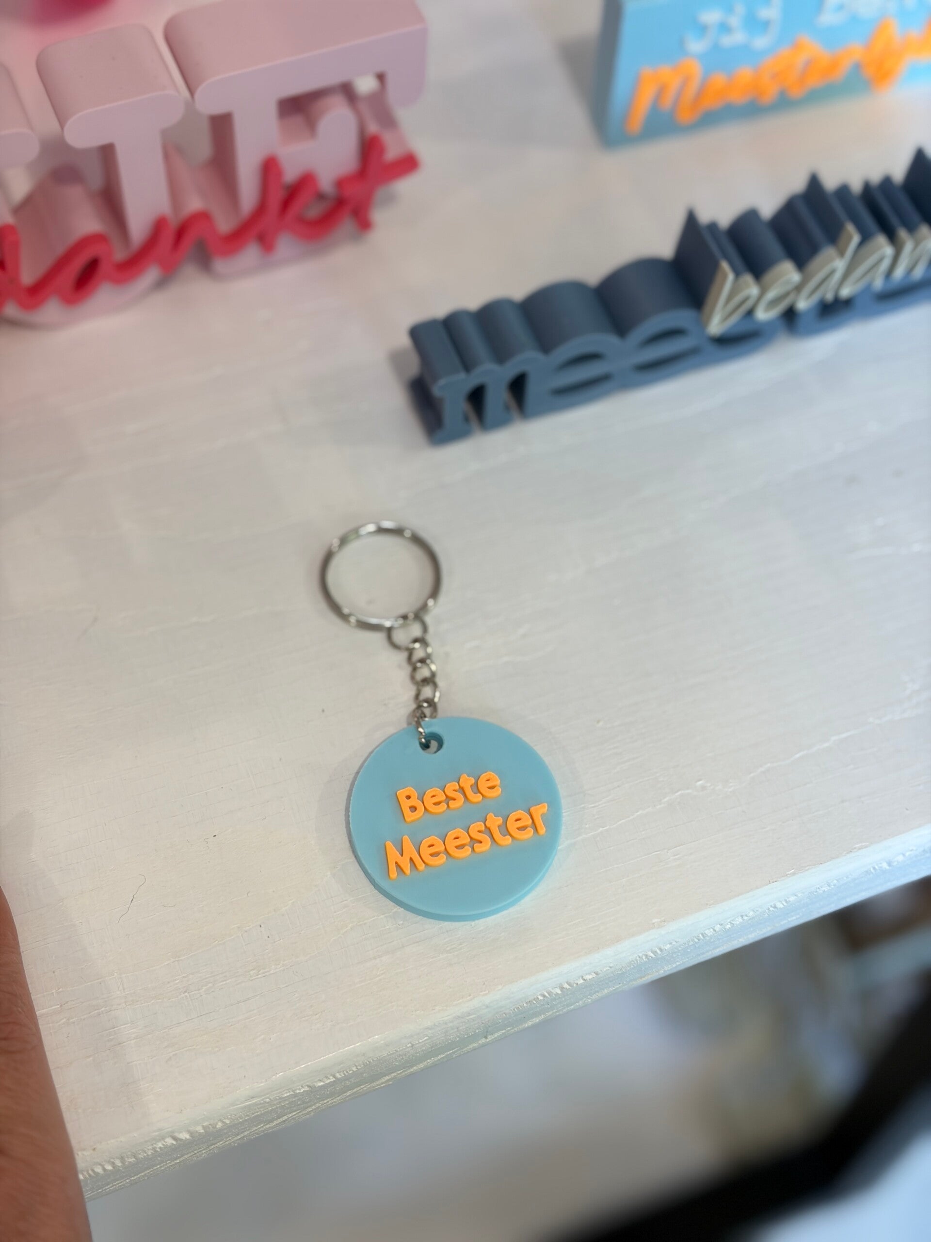Sleutelhanger Beste Meester
