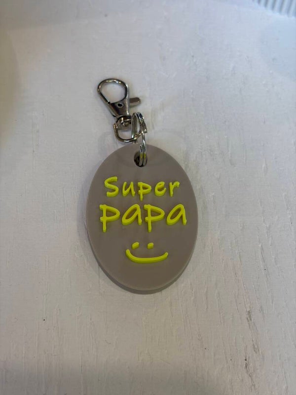 Sleutelhanger Super papa
