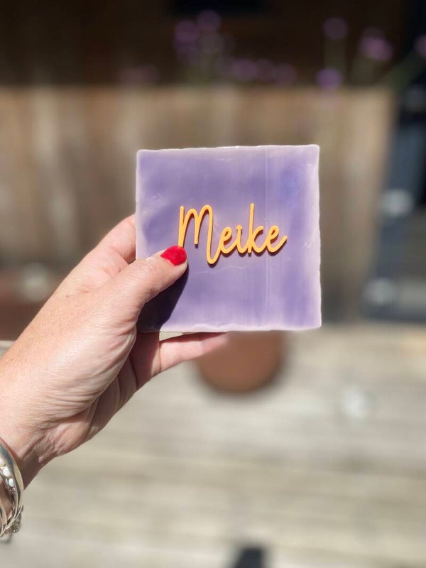 Gepersonaliseerd tegeltje