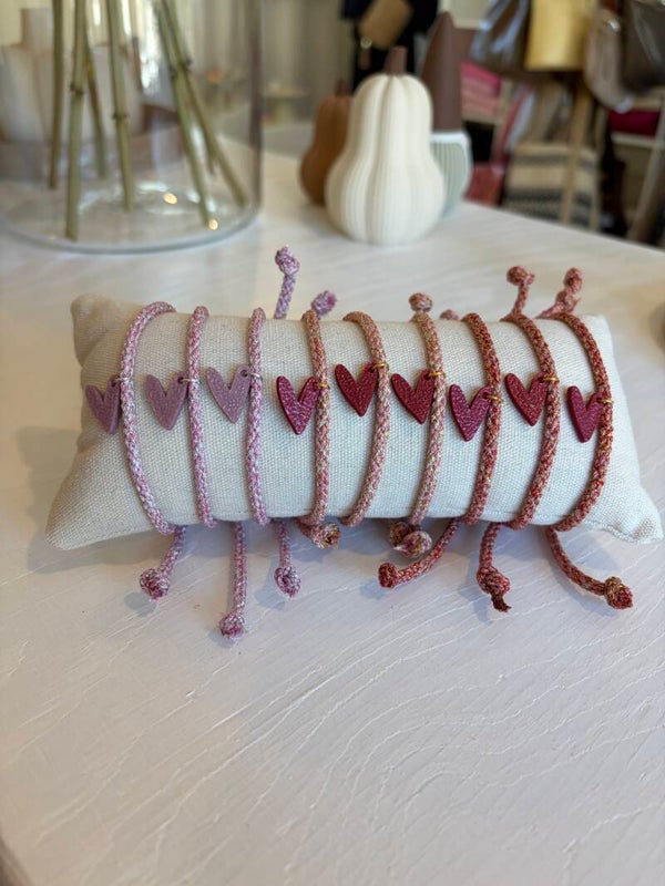 Armbandje met geprint hartje