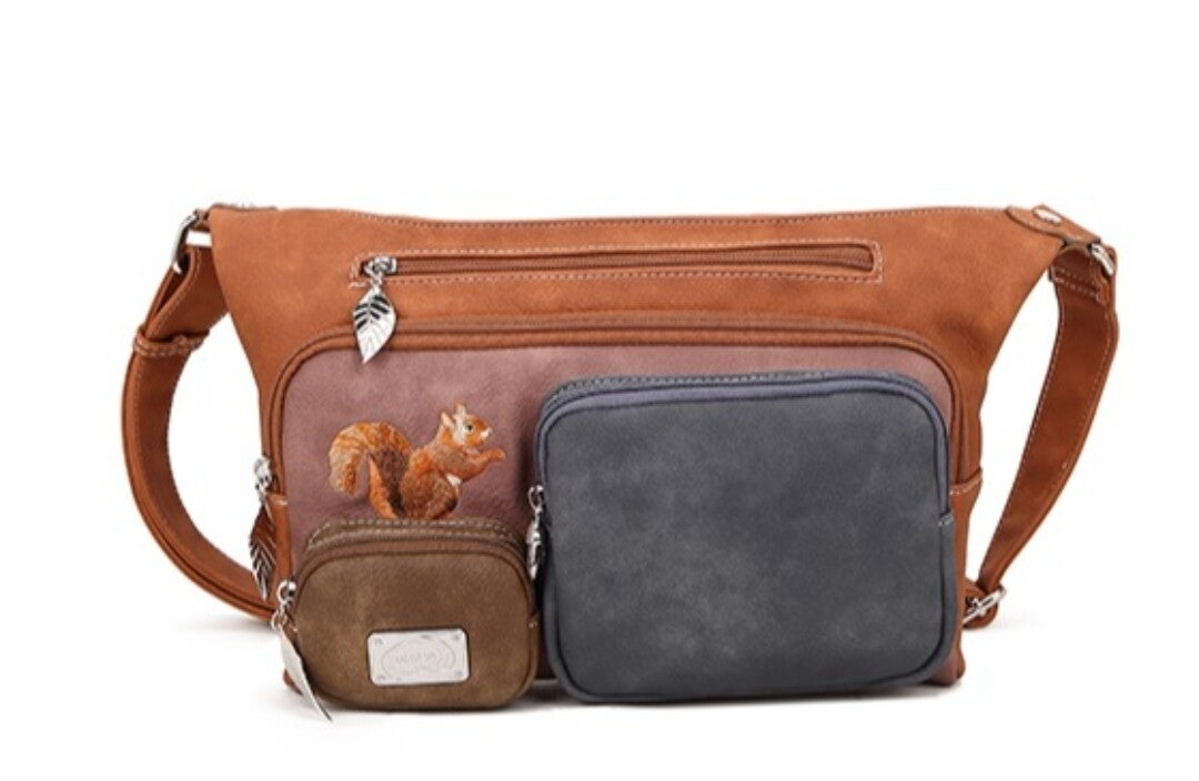 Hi-di-hi Schoudertas Squirrel