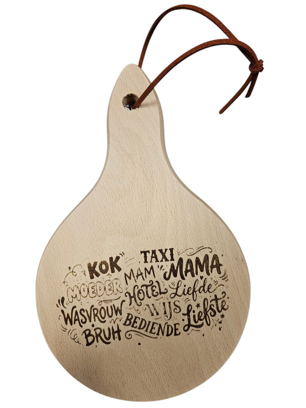Borrelplankje mama