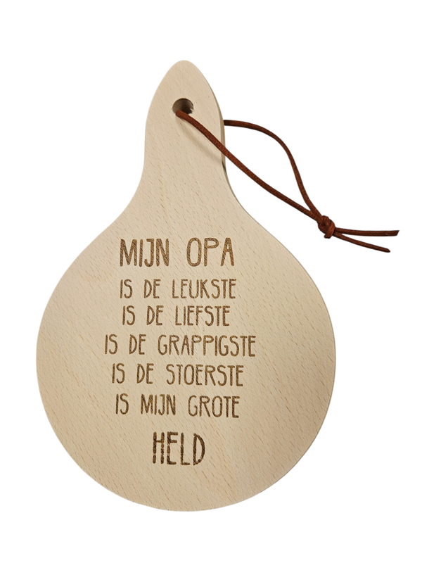 Borrelplankje opa