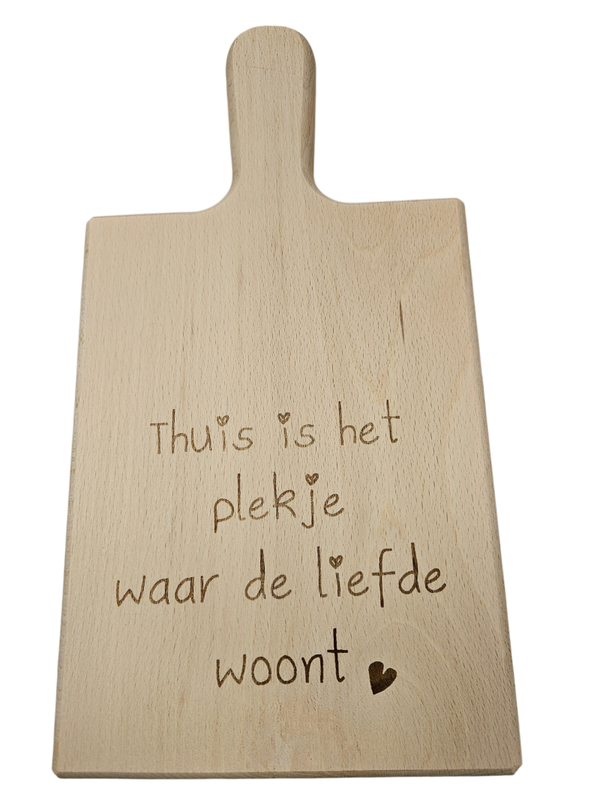 Borrelplank thuis
