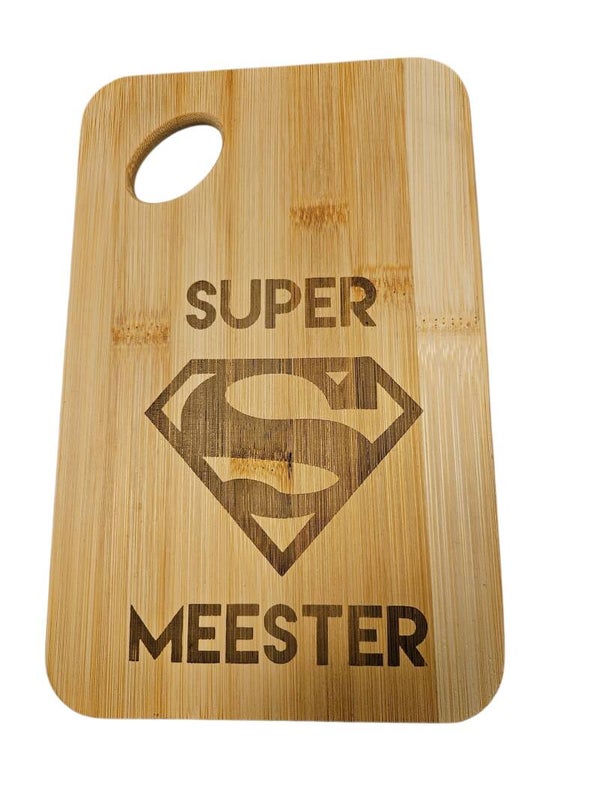 Borrelplank super meester