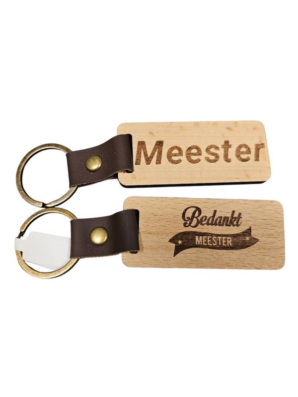Sleutelhanger meester