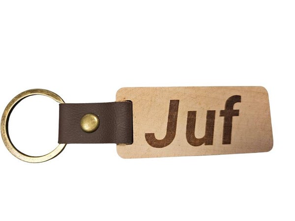Sleutelhanger juf of meester