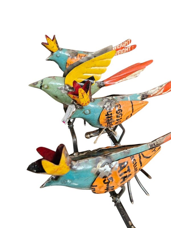 Metalen vogel