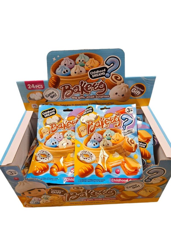 Surprise zakje met 4 squishy's
