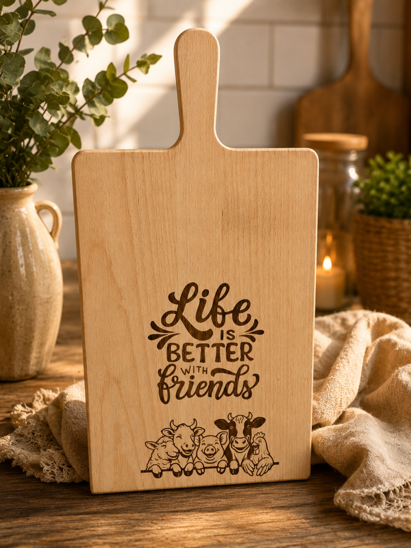 Borrelplank friends