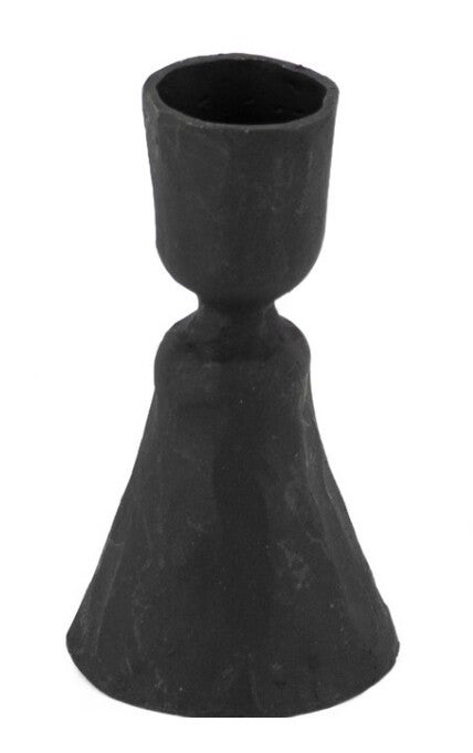 Kaarsenstandaard aluminium zwart