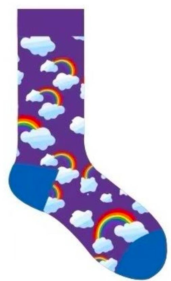 Sokken regenboog