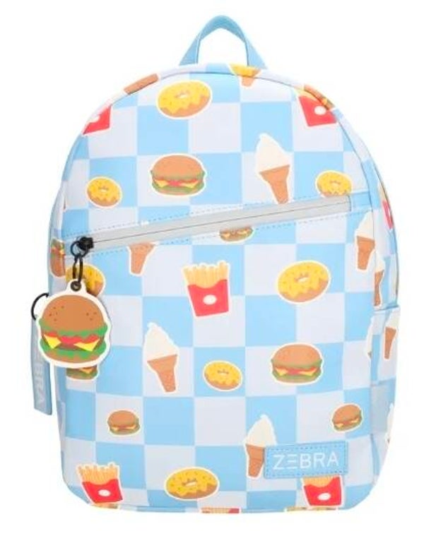 Zebra Trends Levi Rugzak fast food
