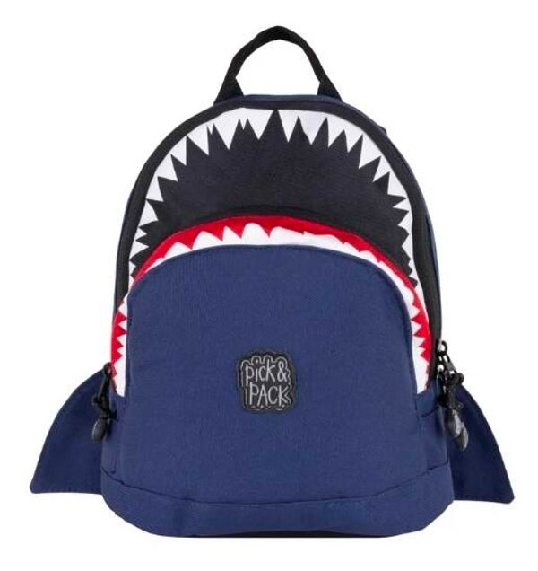 Pick&Pack Happy Rugzak S - Haai