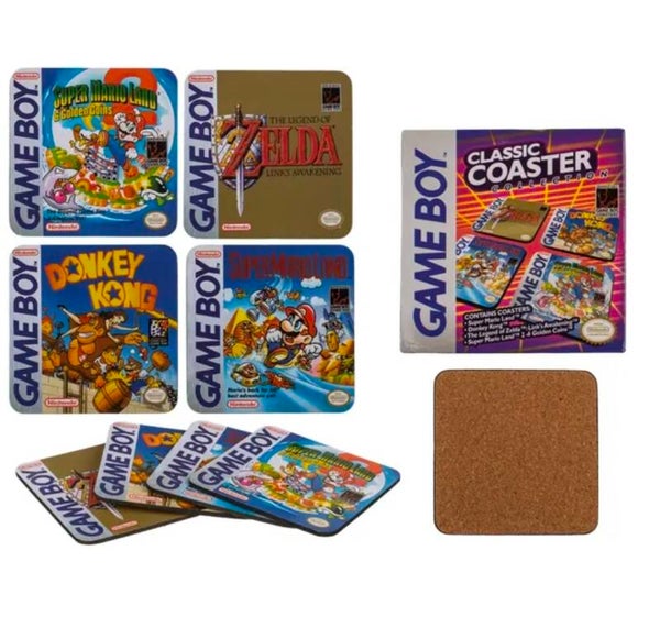 Nintendo game boy onderzetters