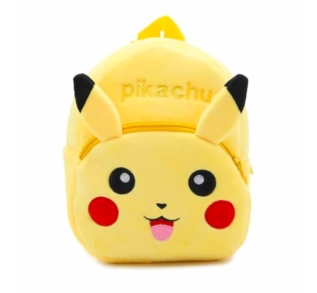 Pluche rugzak geel
