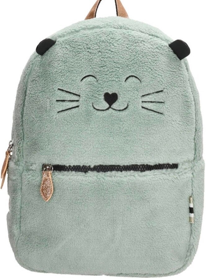 Zebra Trends  rugzak Teddy Cat mintgroen