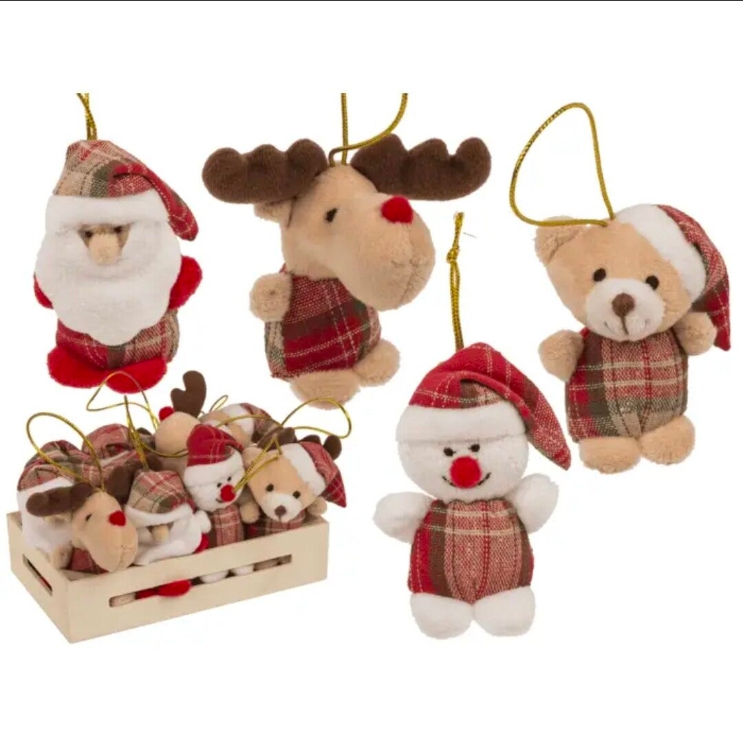 Kerstknuffel voor in de boom